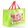 Customized PP woven Merry Christmas gift bag